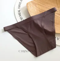 Solid Color Low Waist Briefs Panties sku image 12