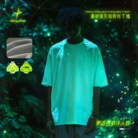 INF Men's | Heavy Firefly Luminous T-shirt  Spring And Summer Fashion Brand Loose Leisure 240g Cotton main image 1