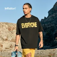 Jie Zhan Men's Wear | 265G American Foam Printing Wide T-shirt  Spring/Summer New Street Tide Brand Heavy Short Sleeve main image 1