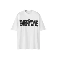 Jie Zhan Men's Wear | 265G American Foam Printing Wide T-shirt  Spring/Summer New Street Tide Brand Heavy Short Sleeve sku image 2