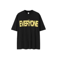 Jie Zhan Men's Wear | 265G American Foam Printing Wide T-shirt  Spring/Summer New Street Tide Brand Heavy Short Sleeve sku image 4