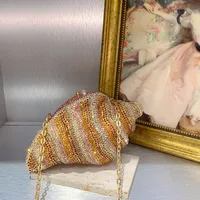 Heavy Industry Shiny Diamond-encrusted Pearl Conch Shell Acrylic Bag Seaside Casual Holiday Crossbody Bag main image 3