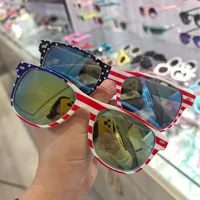 Sunglasses  Rice Nails Flag Glasses Ball Party American Flag Sunglasses Independence Day UV400 main image 4