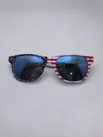 Sunglasses  Rice Nails Flag Glasses Ball Party American Flag Sunglasses Independence Day UV400 sku image 2