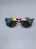 Sunglasses  Rice Nails Flag Glasses Ball Party American Flag Sunglasses Independence Day UV400 sku image 6