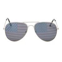 Metal Double Beam Classic Retro American Flag Independence Day Sunglasses Sunglasses Toad Sunglasses Male 3025 main image 5