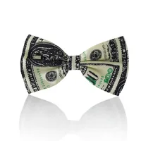 Men's Printed Bow Tie Flag US Dollar Independence Day National Gentleman British Suit Bow Factory Wholesale main image 3