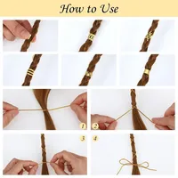 Women's Elegant Cute Holiday Wig Clips Wig Clips main image 4