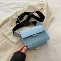 Spring New Simple Fashion Shoulder Bag Simple Bag Women's Simple Fashion Crossbody Bag Fashion Mobile Phone Bag sku image 7