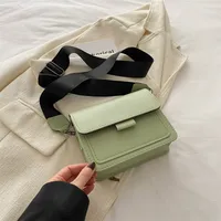 Spring New Simple Fashion Shoulder Bag Simple Bag Women's Simple Fashion Crossbody Bag Fashion Mobile Phone Bag sku image 8