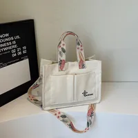 Tote Bag New New-style Casual Handbag Simple All-match Student Class Commuter Shoulder Crossbody Bag For Women sku image 2