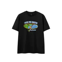 Jie Zhan Men's Wear | COOLMAX Creative Track And Field Printed T-shirt  Spring/Summer New American Street Quick-drying Short Sleeve sku image 8