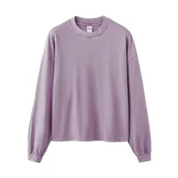 Jie Zhan Men's Wear | Dune Boxy Long T-shirt 25 Spring/Summer American Retro Tide Brand Pure Cotton 270G Washed Old Long Sleeve sku image 9