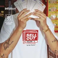 Jie Zhan Men's Wear | SellOut Letter Printed T-shirt  Spring/Summer New Pin Solona Cool Street Short Sleeve Men main image 1