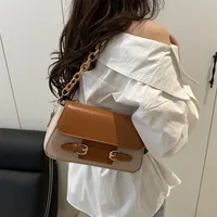 Niche Design Sense Foreign Style Contrast Color Trend Summer New Fashion Casual All-match High-quality Shoulder Crossbody Bag For Women main image 5