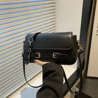 Niche Design Sense Foreign Style Contrast Color Trend Summer New Fashion Casual All-match High-quality Shoulder Crossbody Bag For Women sku image 4