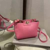 Vintage Small Crowdbag Women's  Summer New Fashionable Texturized Portable Shoulder Bag Casual Simple Crossbody Bag sku image 3