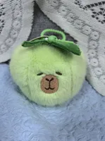 Internet Red Apple Capybara Doll Plush Keychain Banana Capibala Pendant Catch Doll Machine Doll Small Gift sku image 10