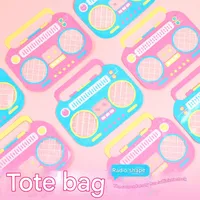 Cartoon Stationery Ornament Ziplock Bag Transparent And Cute Portable Snacks Toy Storage Bag Candy Gifts main image 1