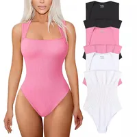 New Women's Sexy Sleeveless Jumpsuit Slimming High-elastic Belly-lifting Hip Slim-fit Jumpsuit main image 4