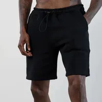 Adults Men's Club Gym Outdoor Simple Style Solid Color Knee Length main image 3