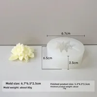 Jiahuimei Flower Aromatherapy Candle Silicone Mold DIY Petal Expanding Stone Handmade Soap Gypsum Gum Dropping Grinding Tool sku image 23