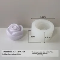 Jiahuimei Flower Aromatherapy Candle Silicone Mold DIY Petal Expanding Stone Handmade Soap Gypsum Gum Dropping Grinding Tool sku image 43