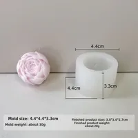 Jiahuimei Flower Aromatherapy Candle Silicone Mold DIY Petal Expanding Stone Handmade Soap Gypsum Gum Dropping Grinding Tool sku image 2