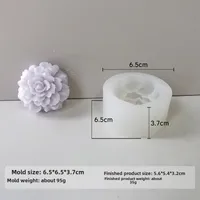 Jiahuimei Flower Aromatherapy Candle Silicone Mold DIY Petal Expanding Stone Handmade Soap Gypsum Gum Dropping Grinding Tool sku image 38