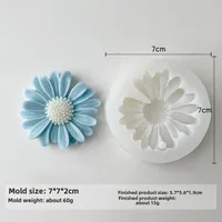 Jiahuimei Flower Aromatherapy Candle Silicone Mold DIY Petal Expanding Stone Handmade Soap Gypsum Gum Dropping Grinding Tool sku image 9
