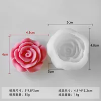 Jiahuimei Flower Aromatherapy Candle Silicone Mold DIY Petal Expanding Stone Handmade Soap Gypsum Gum Dropping Grinding Tool sku image 3