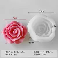 Jiahuimei Flower Aromatherapy Candle Silicone Mold DIY Petal Expanding Stone Handmade Soap Gypsum Gum Dropping Grinding Tool sku image 13