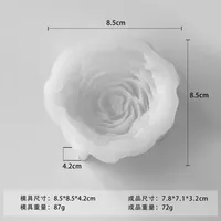 Jiahuimei Flower Aromatherapy Candle Silicone Mold DIY Petal Expanding Stone Handmade Soap Gypsum Gum Dropping Grinding Tool sku image 30