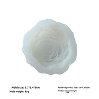 Jiahuimei Flower Aromatherapy Candle Silicone Mold DIY Petal Expanding Stone Handmade Soap Gypsum Gum Dropping Grinding Tool sku image 4