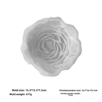 Jiahuimei Flower Aromatherapy Candle Silicone Mold DIY Petal Expanding Stone Handmade Soap Gypsum Gum Dropping Grinding Tool sku image 54