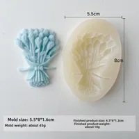 Jiahuimei Flower Aromatherapy Candle Silicone Mold DIY Petal Expanding Stone Handmade Soap Gypsum Gum Dropping Grinding Tool sku image 5