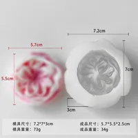 Jiahuimei Flower Aromatherapy Candle Silicone Mold DIY Petal Expanding Stone Handmade Soap Gypsum Gum Dropping Grinding Tool sku image 32