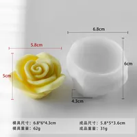 Jiahuimei Flower Aromatherapy Candle Silicone Mold DIY Petal Expanding Stone Handmade Soap Gypsum Gum Dropping Grinding Tool sku image 25