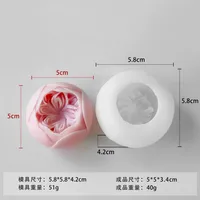 Jiahuimei Flower Aromatherapy Candle Silicone Mold DIY Petal Expanding Stone Handmade Soap Gypsum Gum Dropping Grinding Tool sku image 14