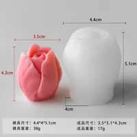 Jiahuimei Flower Aromatherapy Candle Silicone Mold DIY Petal Expanding Stone Handmade Soap Gypsum Gum Dropping Grinding Tool sku image 12
