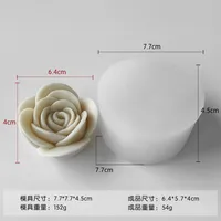 Jiahuimei Flower Aromatherapy Candle Silicone Mold DIY Petal Expanding Stone Handmade Soap Gypsum Gum Dropping Grinding Tool sku image 48