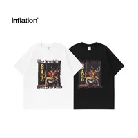 Jie Zhan Men's Wear | Funny Art Painting Printed T-shirt  Spring/Summer New American Street Loose Short Sleeve Jacket main image 3