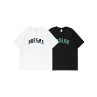 Jie Zhan Men's Wear | American Street Original Printing  New 220G Combed Cotton Tide Brand Loose Crewneck Short Sleeve main image 4