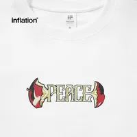 Jiezhan Men's | Peace Printing Fruit Fun T-shirt  Spring And Summer New Loose Tide Crewneck Top Short Sleeve main image 2