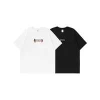 Jiezhan Men's | Peace Printing Fruit Fun T-shirt  Spring And Summer New Loose Tide Crewneck Top Short Sleeve main image 4