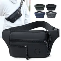 Chest Bag Waterproof Men's Waist Bag Personalized Leisure Outdoor Sports Shoulder Crossbody Fashion New Style Trendy Riding Bag main image 5