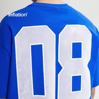 Jie Zhan Men's Wear | Foam American Letter Printing T-shirt  Spring/Summer New Beauty Tide Digital Printing Short Sleeve Men main image 3
