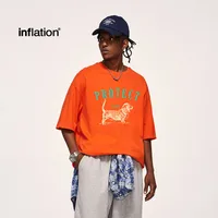 Jiezhan Men's Wear | Dog Pulp Printed T-shirt  Spring And Summer New Fashion Brand Loose Fun Animal Short Sleeve Men's Style main image 2