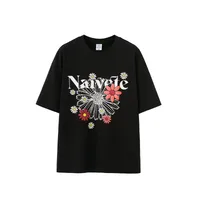 Jiezhan Men's Wear | Magic Color Foam Daisy Printed T-shirt  Spring/Summer New Street Trend Loose Short-sleeved Men sku image 4