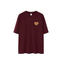 Jie Zhan Men's Wear | Gong Xi Fa Cai New Year Love Couple T-shirt  Spring/Summer New Street Loose Short Sleeve Men And Women sku image 1